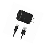 Just Wireless 1 0A 5W 1 Port Usb A Home Charger With 6Ft Tpu Type C To Usb A