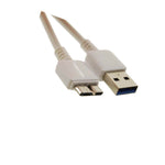 3Ft Usb 3 0 Male To Micro B Male Charge Sync Cable For Samsung S5 Note 3 Wh