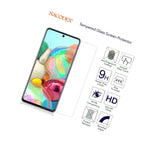 Nacodex For Samsung Galaxy A71 Tempered Glass Screen Protector