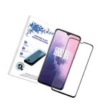 For Oneplus 7T Full Cover Tempered Glass Screen Protector Black