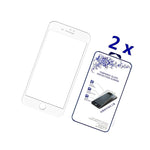 2X For Apple Iphone 7 Ballistic Glass Screen Protector White