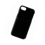 Key Leather Series Case Cover With Card Slots For Apple Iphone 8 7 Black New