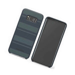 Puregear Softtek For Samsung S8 Midnight Blue Stripes New