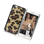 Leopard Pattern Shockproof Hard Bumper Soft Case Films For Apple Iphone 6 4 7