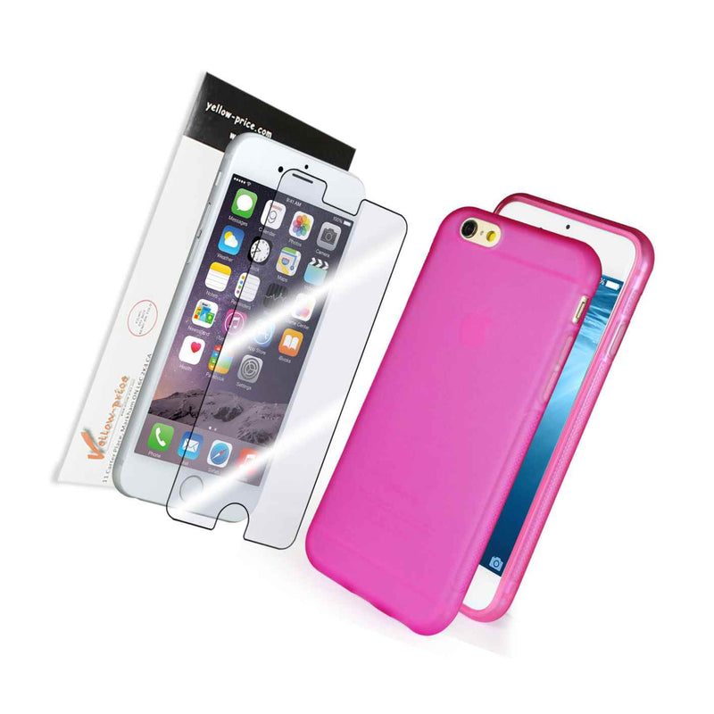 For Apple Iphone 6 4 7 Ultra Thin Matte Back Soft Tpu Fitted Case Cover Film
