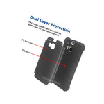 Case For Htc One M8 Shockproof Dual Layer Armor Case Cover For Men