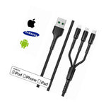 For Phone Xs Xr 8Plus Galaxy S10 9 Note9 More Multiple Usb Phone Charger Cord Us