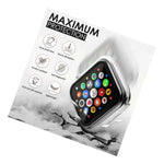 Full Protection Matte Case Cover For Apple Watch 40Mm Series Se 6 5 4 Clear