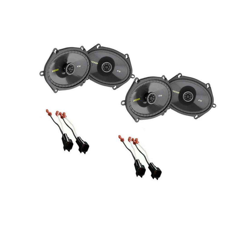 Mazda Cx 9 07 09 Kicker 2 Cs684 Factory 6X8 Replacement Speakers Package New