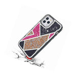 For Apple Iphone 12 Pro Max 6 7 Multi Color Tuff Kleer Hard Hybrid Case Cover