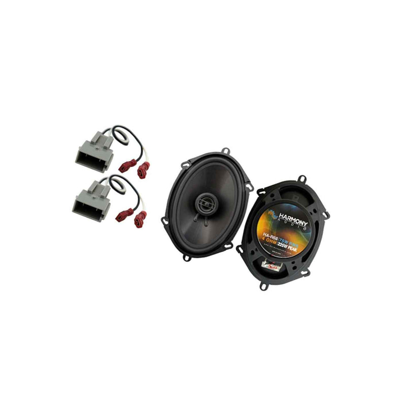 Fits Ford Econoline E Series 14 17 Front Door Replacement Speakers Ha R68