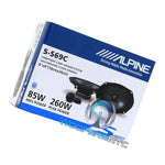 Alpine S S69C 6X9 Car Audio Stereo 260W Component Silk Tweeters Speakers New