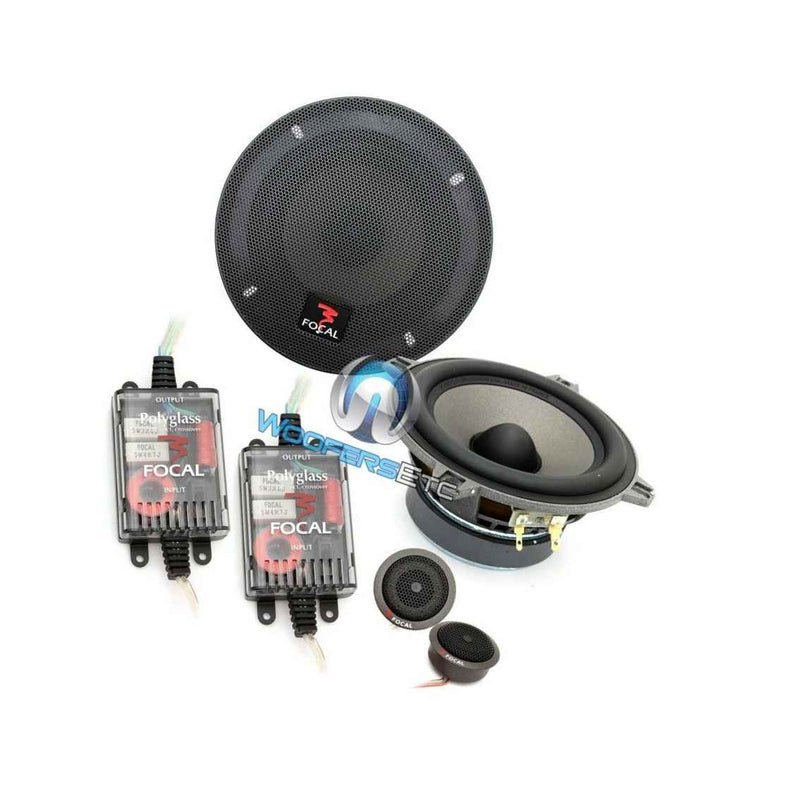 Focal P130 V15 Car 5 25 2 Way Component Speakers Mids Crossovers Tweeters New