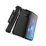 For Encased Samsung Galaxy S10 Plus Belt Clip Slim Case W Holster Black
