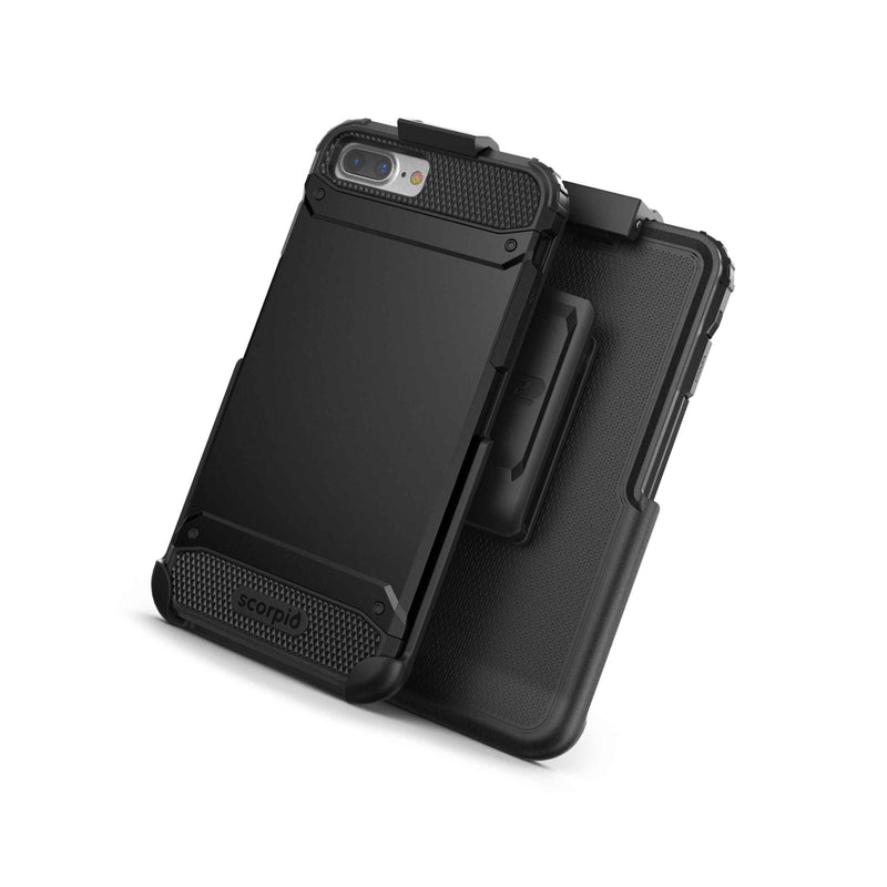 Iphone 7 Plus Belt Clip Case Premium Tough Protection W Holster Scorpio R7 Black