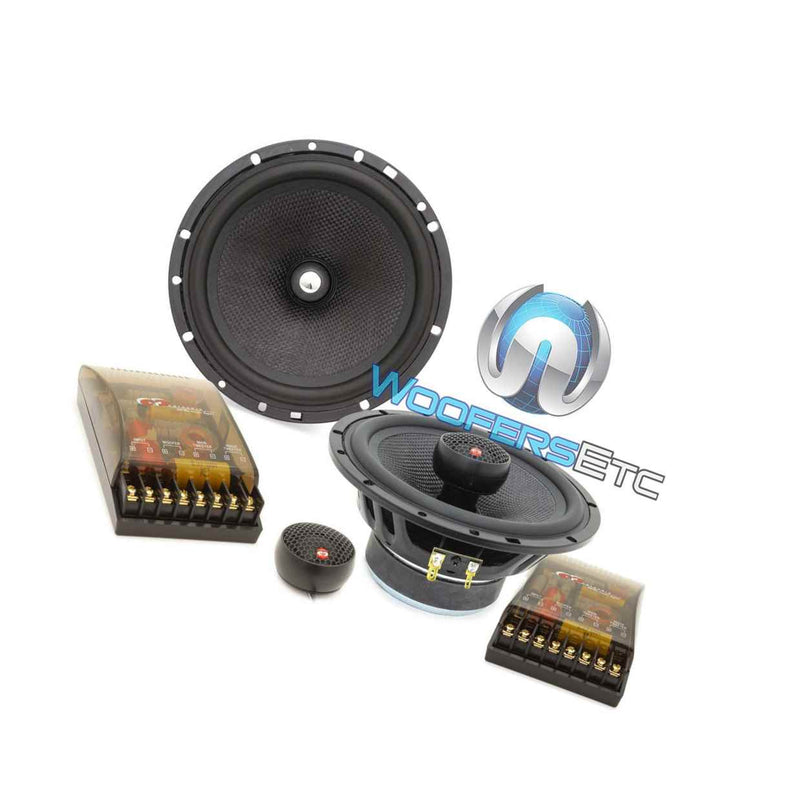 Cdt Audio Cl 62 6 5 2 Way Classic Series Component Speakers W Cast Basket New