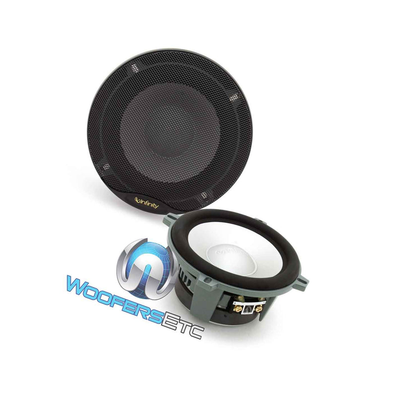 2 Mids Only Kappa Perfect Infinity 5 25 Pro 400W Midranges Midbass Speakers New
