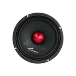 2 Pack 6 Inch Mid Range Speakers 200W Max 4 Ohm Flat Audiopipe Apmb 628Pr
