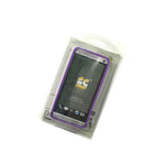 For Htc One M7 Hyrbrid Inflex Case Screen Protector Purple