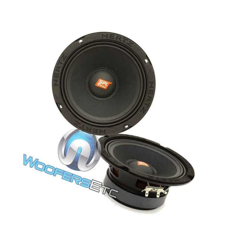Hertz Sv165 1 6 5 Spl Show 400W Component 4 Ohm Midrange Car Audio Speakers New