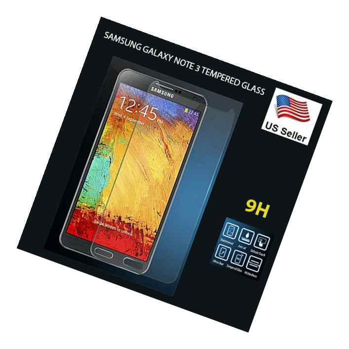 Premium Tempered Glass Screen Protector Film Guard For Samsung Galaxy Note 3 New