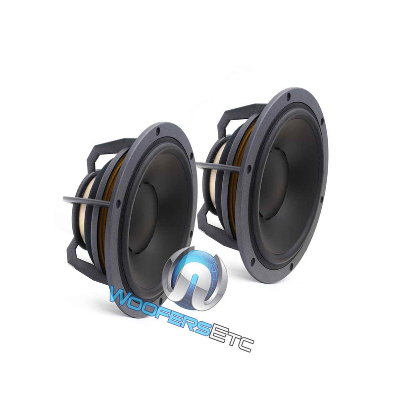 2 Dynaudio Esotec Mw172 Mids 8 150W 4 Ohm Midrange Car Audio 8 Speakers New