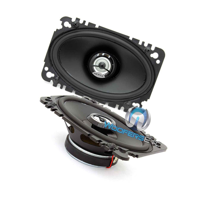 Hertz Dcx 460 3 Car 4 X 6 Audio 2 Way Neodymium Tweeters Coaxial Speakers New