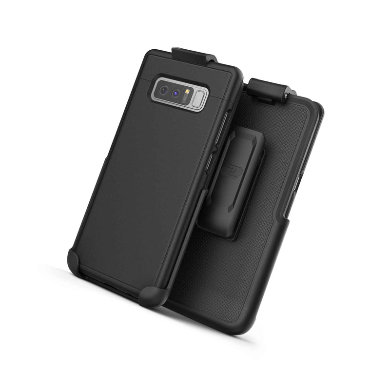 For Samsung Galaxy Note 8 Slim Belt Case Holster Clip Thin Fit Sd46Bk2 Black