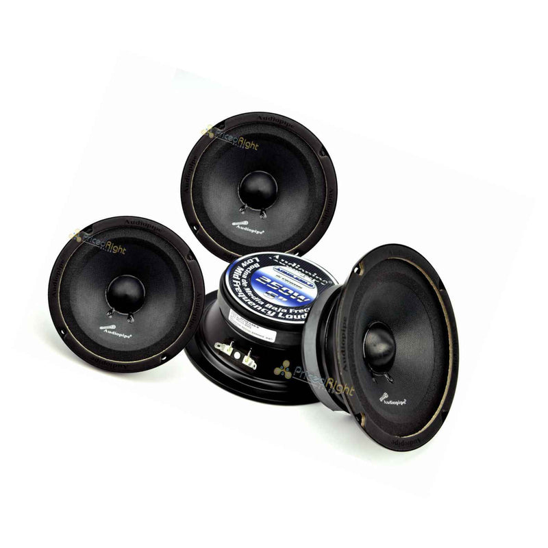 4 Audiopipe Apmb 6Sb C 6 250W Low Mid Frequency Loudspeakers Car Audio Stereo