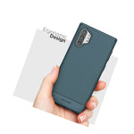 For Samsung Galaxy Note 10 Plus Thin Case Slim Flexible Grip Phone Cover Blue