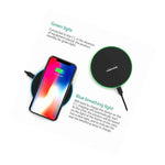 For Samsung Galaxy Note 9 S9 S8 Plus Wireless Charging Charger Pad
