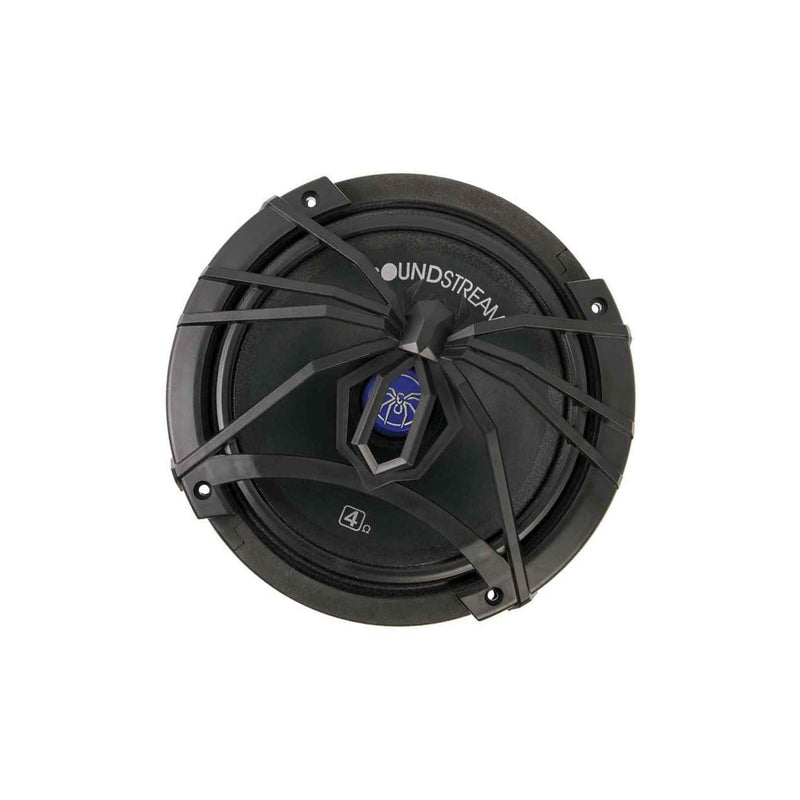 Pair Of Soundstream Sm 800 300 Watt 8 Pro Audio Mid Range Bass Speakers Woofer