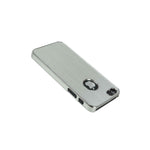 Luxury Chrome Silver Hard Cell Phone Case Cover For Iphone 5 5S Stylus Pen