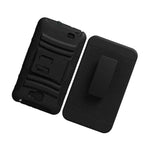 Rubber Rugged Hybrid Case Belt Clip Holster Stand Cover For Samsung Galaxy Note