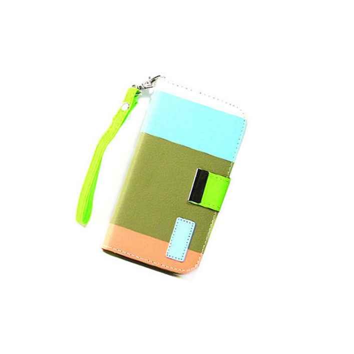 For Samsung Galaxy S4 Rainbow Color Wallet Leather Case 1