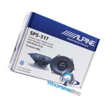 Alpine Sps 517 Car 5X7 6X8 2 Way Coaxial Loud Speakers Built In Tweeters New