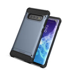 For Samsung Galaxy S10 Plus Heavy Duty Case Military Grade Rugged Cover Blue