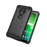 Moto G7 Play Belt Clip Holster Case Protective Rugged Cover With Holder Black