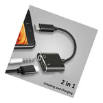 For Motorola Moto Z2 Force Usb Type C To 3 5Mm Earphone Audio Charging Adapter