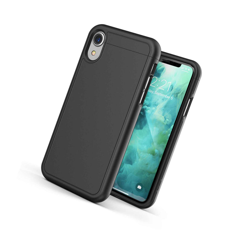 Iphone Xr Slim Case Ultra Thin Protective Grip Cover Slimshield Black