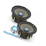 Mb Quart Pmd 100 Original German 4 Premium Midrange Speakers 4X6 Brackets