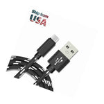 6Ft Micro Usb Fast Charger Data Sync Cable Cord For Samsung Htc Android Lg