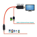 1080P Usb Mhl Hdmi Hd Tv Cable Adapter For Lg Optimus 4X Hd G Lte Ii Tag 3D Max