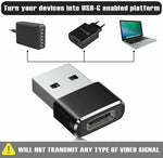 2 Pack Usb C 3 1 Type C Female To Usb 3 0 Type A Male Port Converter Adapter Blk
