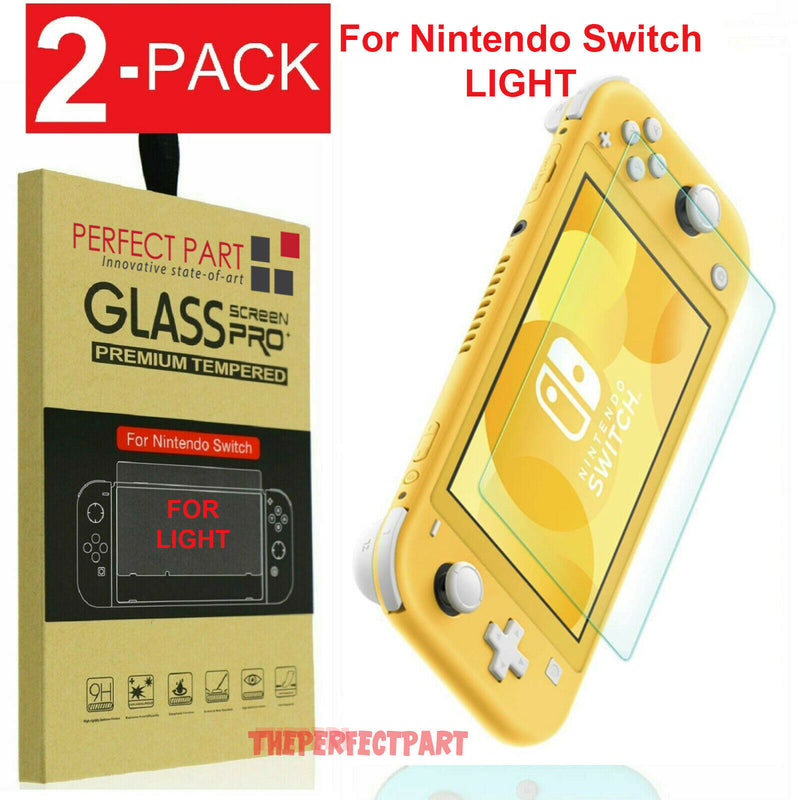 2 Pack For Nintendo Switch Lite Anti Blue Light Tempered Glass Screen Protector