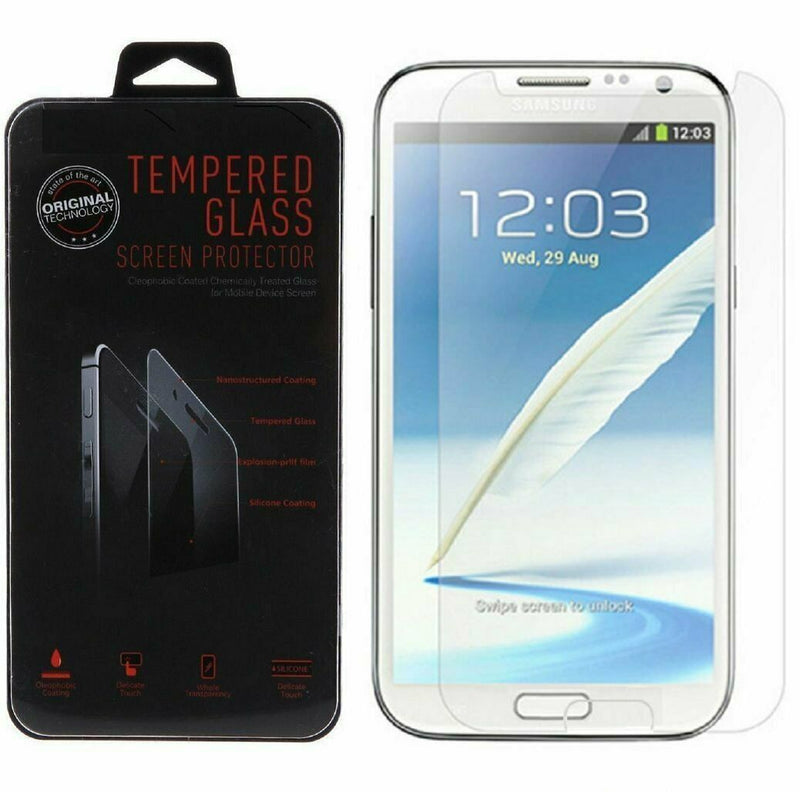 Premium Real Tempered Glass Screen Protector For Samsung Galaxy Note 2 N7100