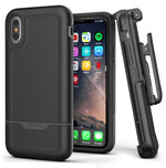 Iphone Xs Max Belt Clip Holster Case Cover Military Grade Rugged Rebel Black