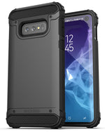 Encased For Samsung Galaxy S10E Belt Clip Rugged Case W Holster Scorpio Black