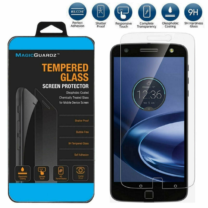 Premium Tempered Glass Screen Protector For Motorola Moto Z Force Droid
