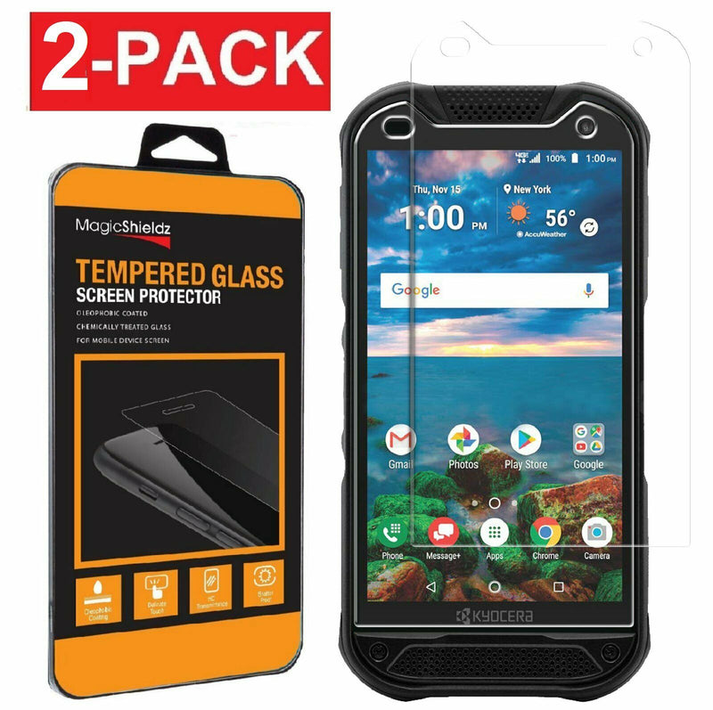 2 Pack For Kyocera Duraforce Pro 2 Tempered Glass Screen Protector 1